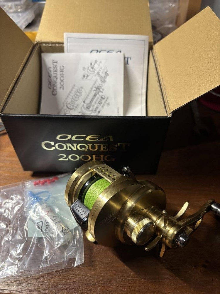 Overhauled 15 Ocean Conquest 200Hg Deep Sea Fishing Reel