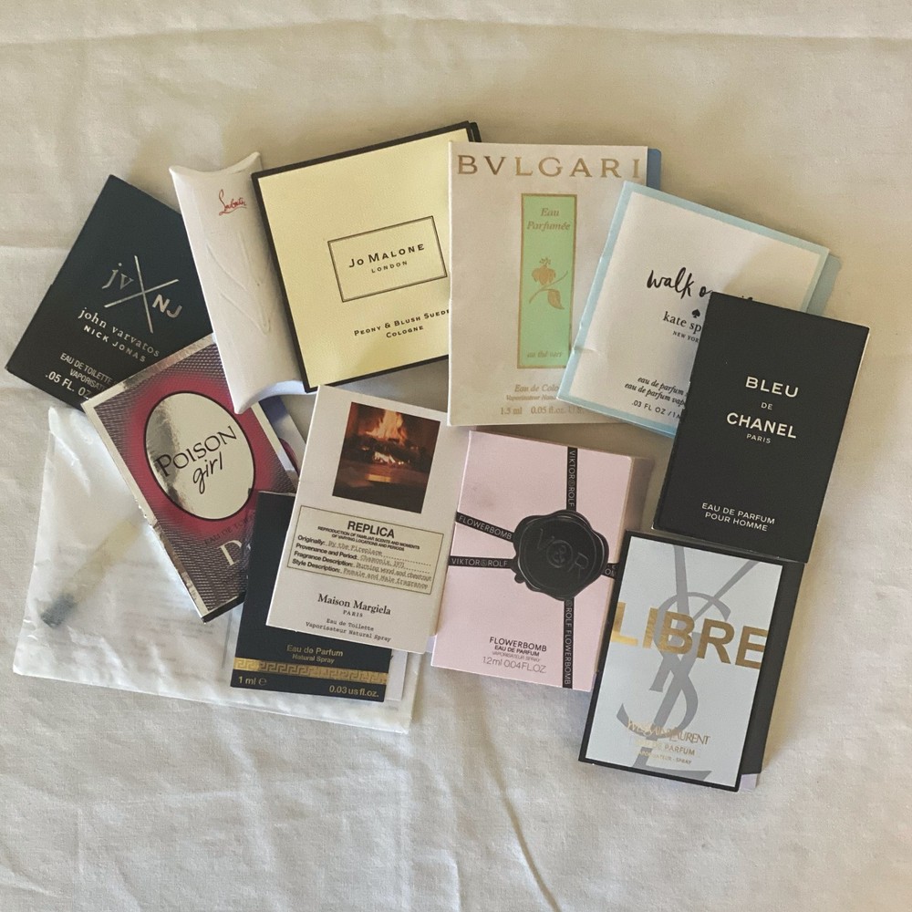 12 Premium Fragrance Sample Vials - Luxury Scent Variety Pack