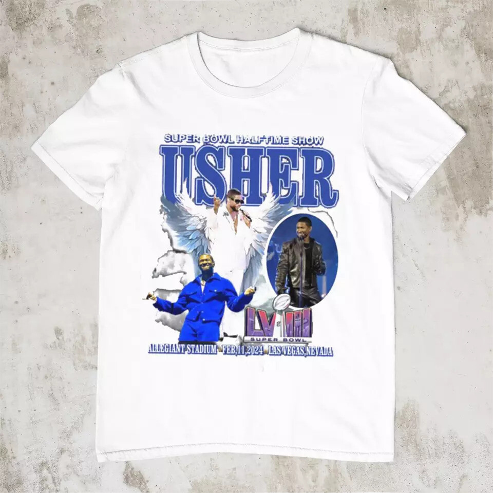 Collection Usher In Show Short Sleeve Cotton White All Size Shirt