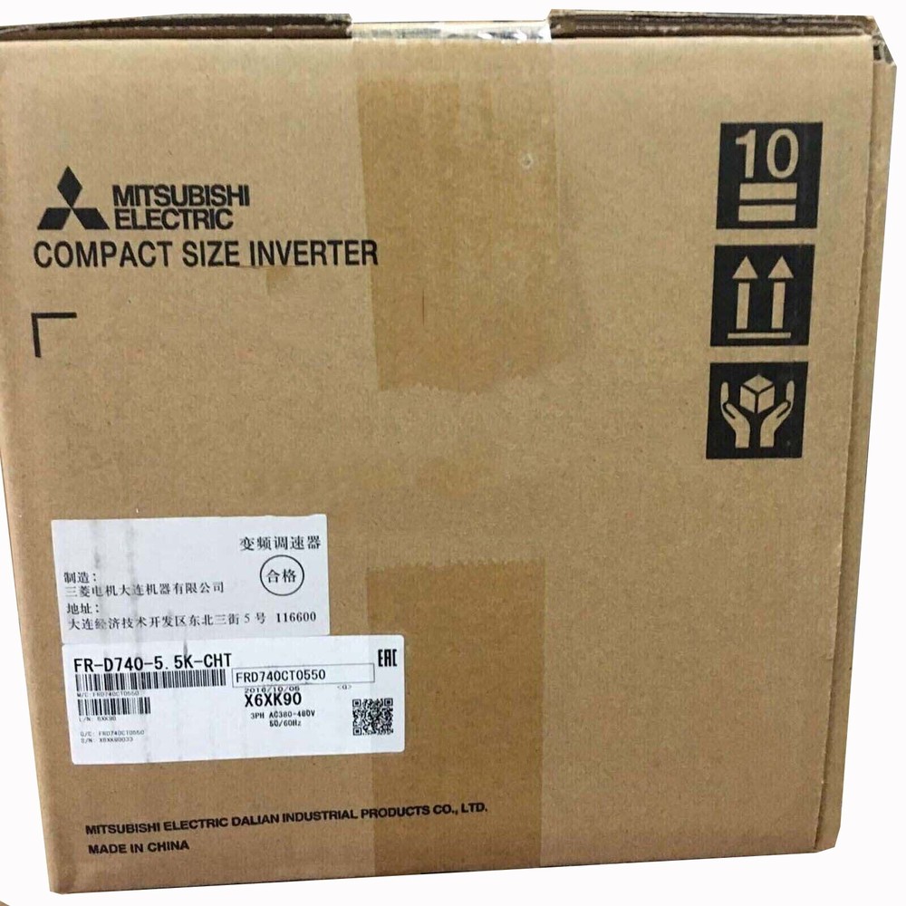 FR-D740-5.5K-CHT New Sealed Mitsubishi Compact Size Inverter FR-D740-5.5K-CHT