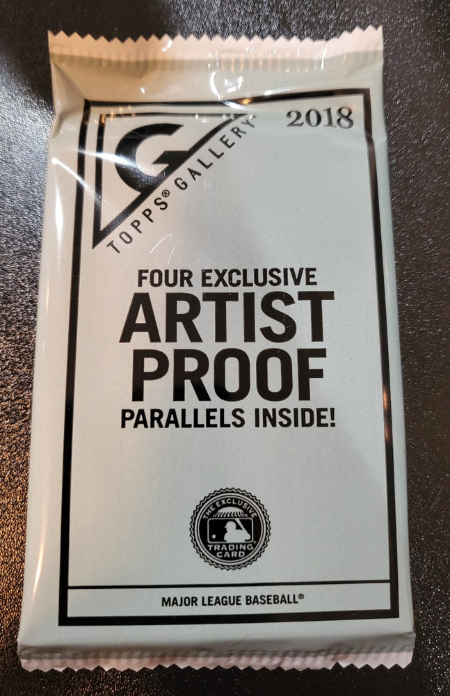 2018 Topps Gallery Baseball Exclusive Artist Proof Parallel 4 Card Pack
