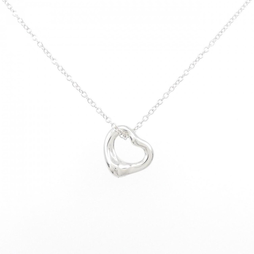 Authentic Tiffany & Co. Open Heart Necklace  #260-007-340-1131