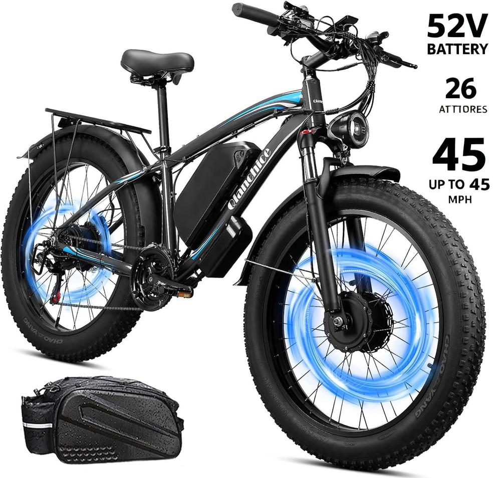 5000W Dual Motor Electric Bike 26