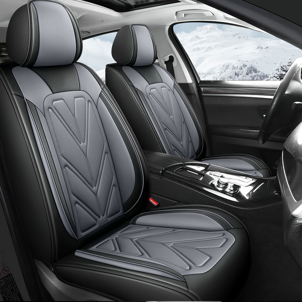 For Kia Optima Car Seat Cover Front Rear Protectors 5-Seats Leather Full Set Pad