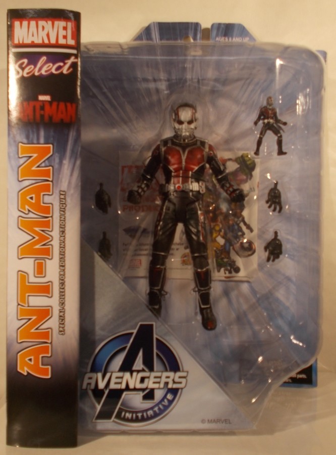 Marvel Select Ant-Man Movie Figure Paul Rudd Scott Lang Avengers Initiative