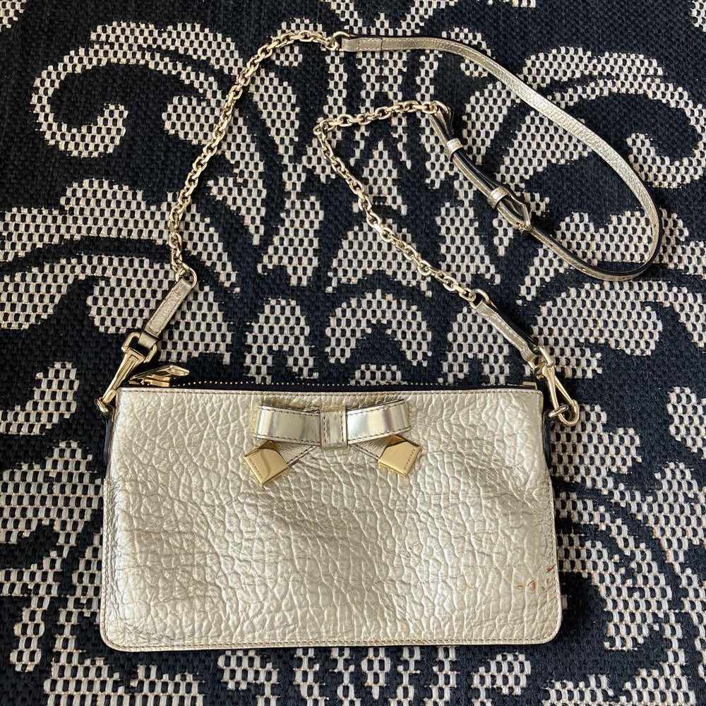 Burberry Shoulder Bag Nova Check Leather Beige Authentic F11181303