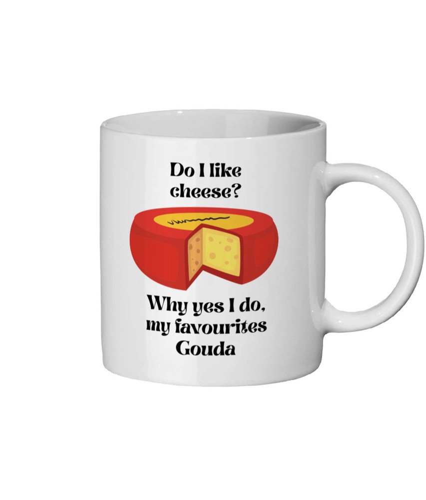 Gouda Mug Gouda Gift Cheese Lover Mug Cheese Lover Gift Funny Cheese Gift Cheese