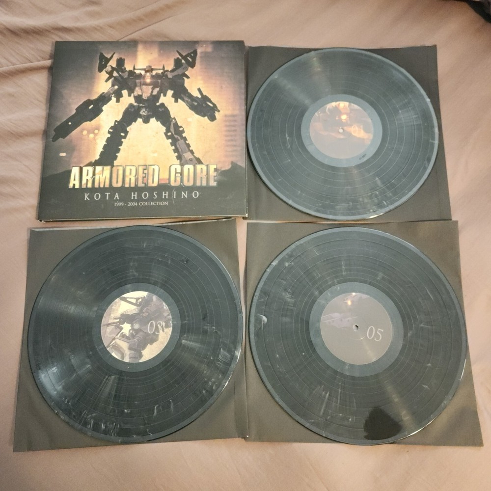 Armored Core Games Selections 3LP Vinyl Not Moonshake 2d Ninja Playstation 2