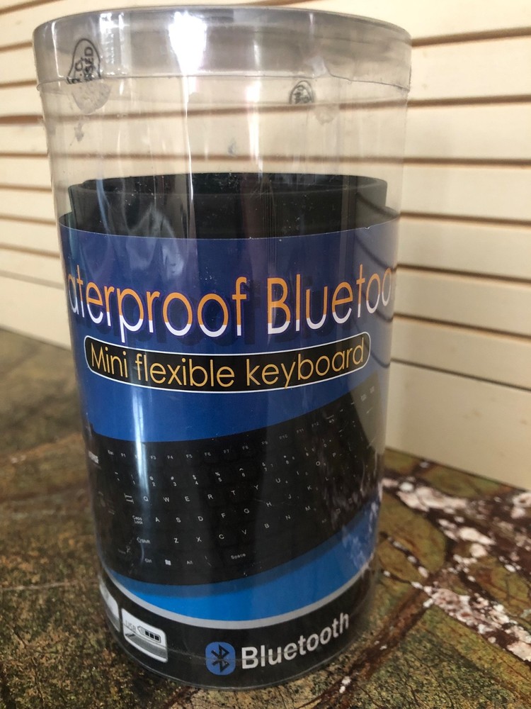 Waterproof Bluetooth mini flexible keyboard. USB. Dust proof, washable