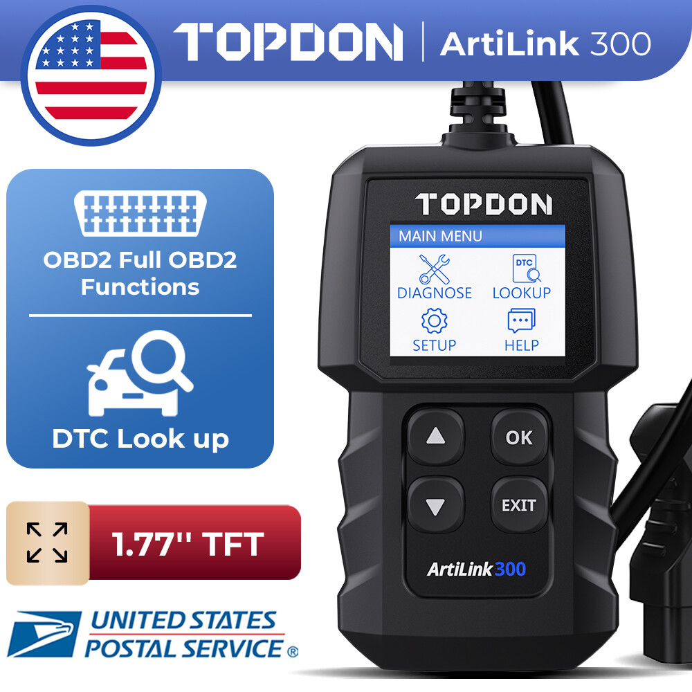 TOPDON OBD2 Code Reader OBD2 Scanner Car Check Engine Fault Diagnostic Tool HOT