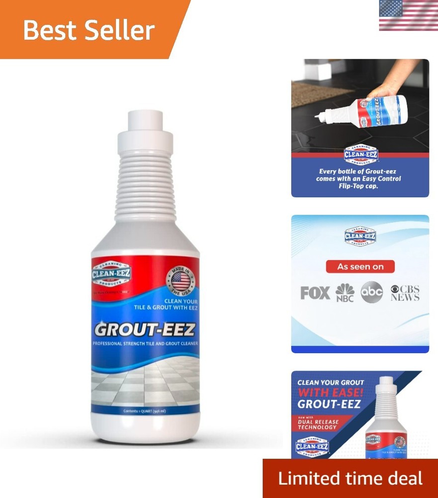 Clean-eez Grout-eez Super Heavy-Duty Grout Cleaner - Powerful Tile and Floor ...
