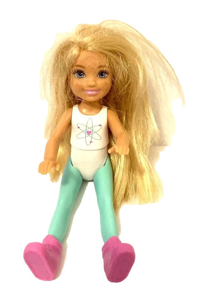 2015 Mattel Chelsa Barbie made in China Blonde hair 6 inches