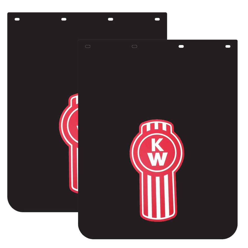 24x30 Heavy Duty Semi Truck Mud Flaps Black 1 Pair for Trailers