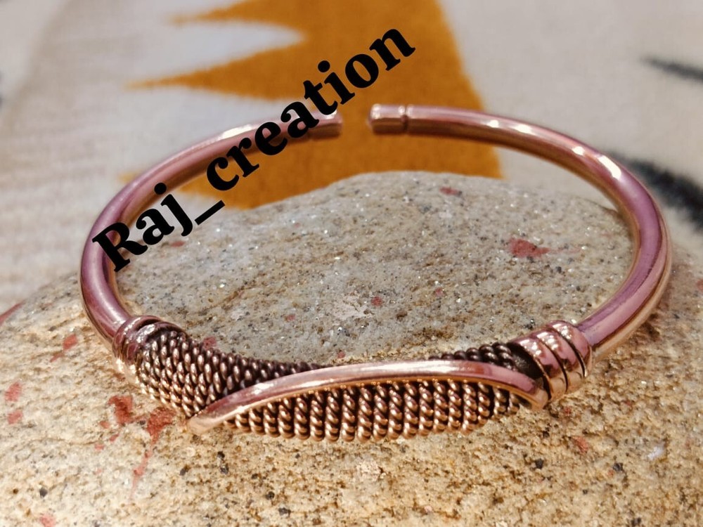 Copper Arthritis Pain Relief Energy Bracelet Tensor Bangle for Joint Support