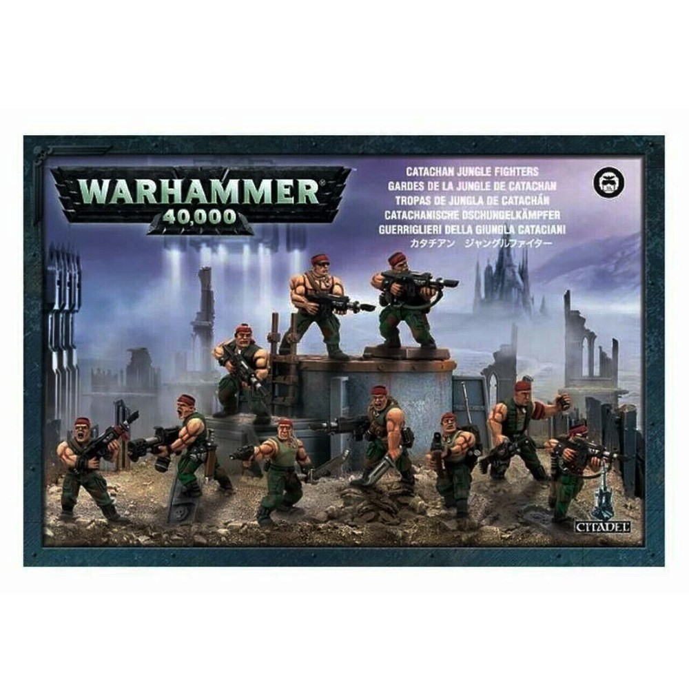 Catachan Jungle Fighters Imperial Guard Miniatures Set 1019862