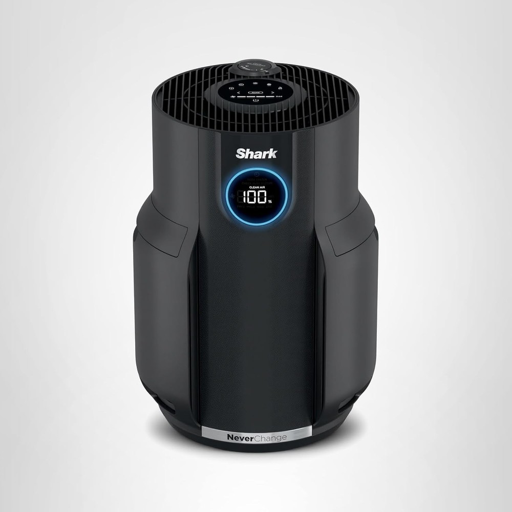 Shark - Never Change Air Purifier, 650-sq Ft - Black Model: HP152, NEW
