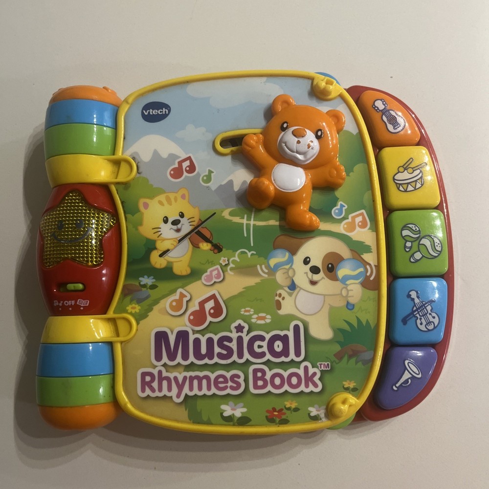 Vtech Light Up Rhyme and Discover Story Book for Early Learning