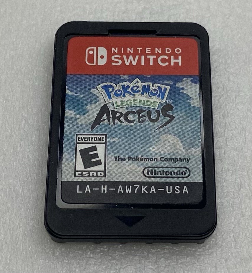 Pokemon Legends Arceus Nintendo Switch Game Cartridge Only Very Good RPG