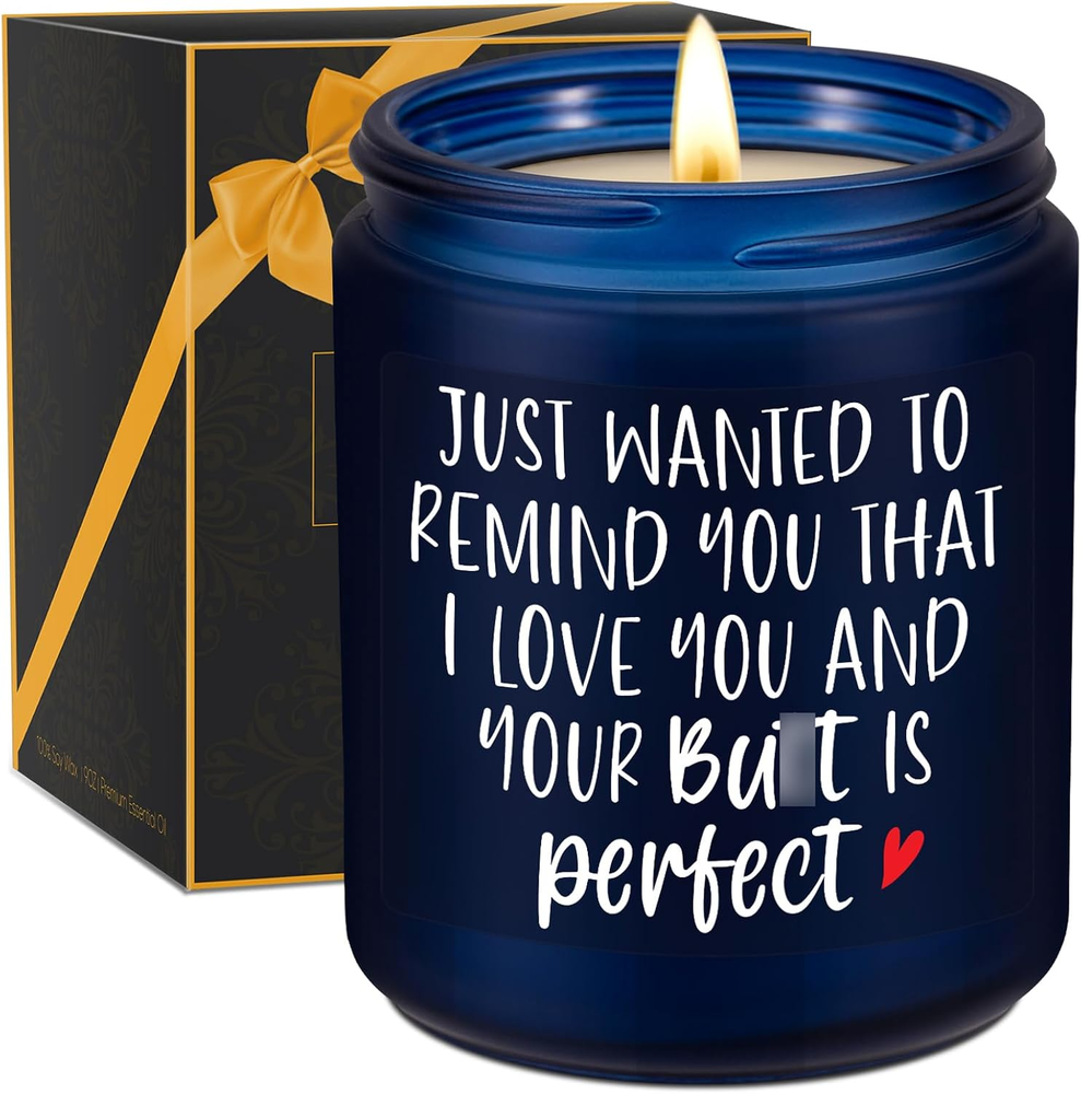Romantic I Love You Valentine Candle Gift for Wife  -image