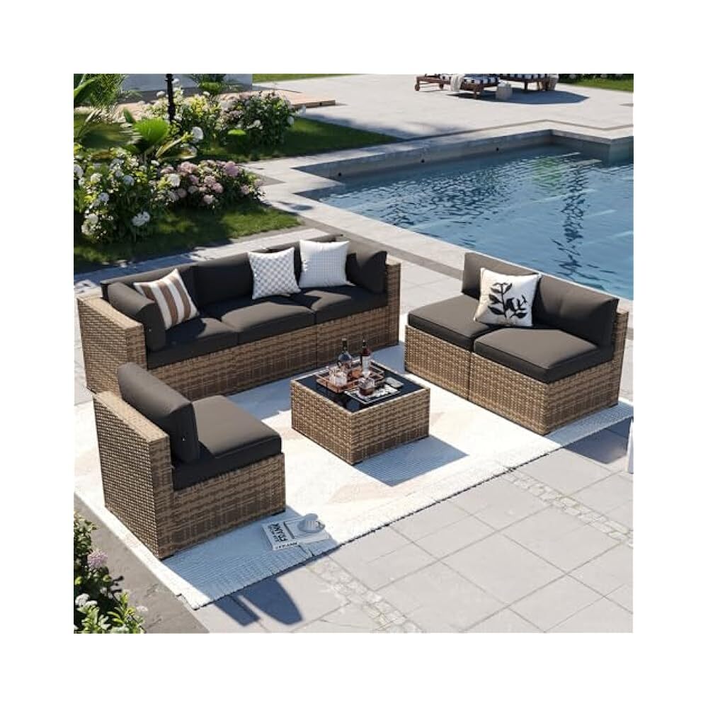 Relaxing Outdoor Sofa Set for Lounging and Hosting Guests