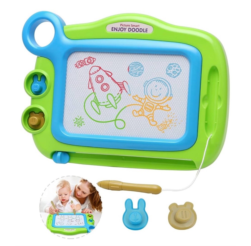 Toddler Toys for Girls Boys Age 1 2 3 4 Year Old,Magnetic Drawing Green