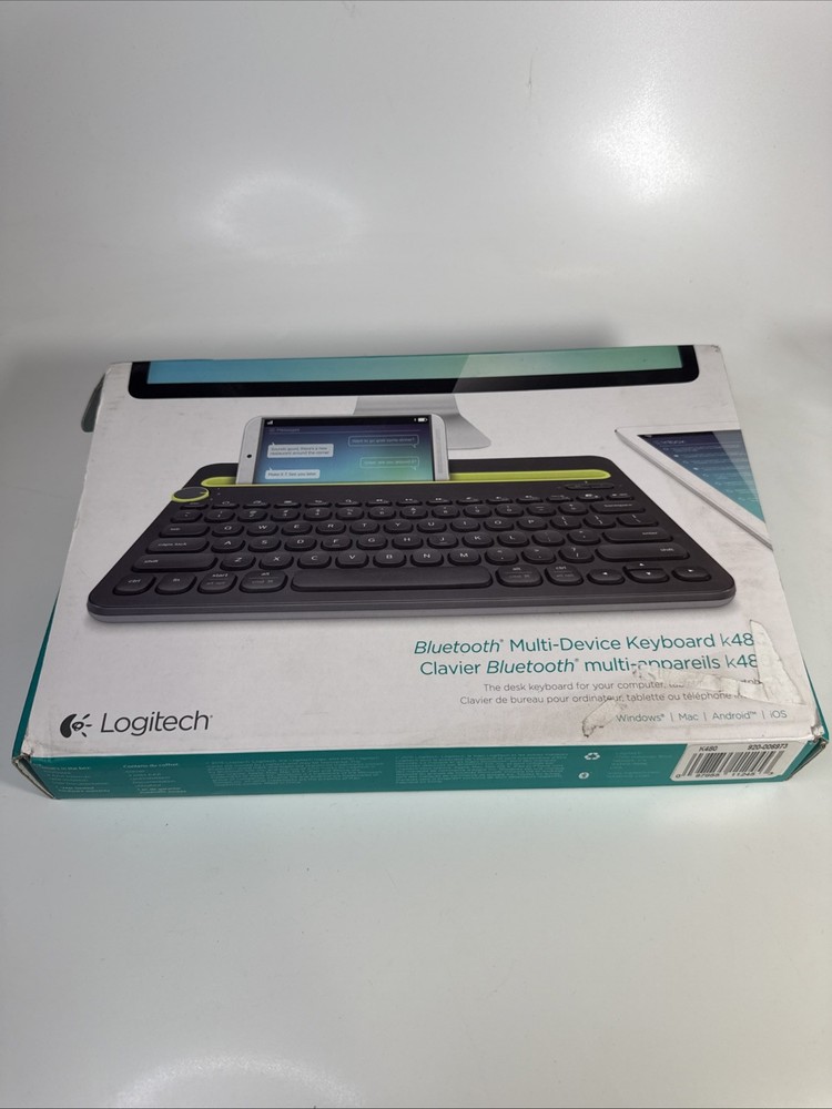 Logitech K480 Bluetooth Wireless Mini Multi-Device Keyboard