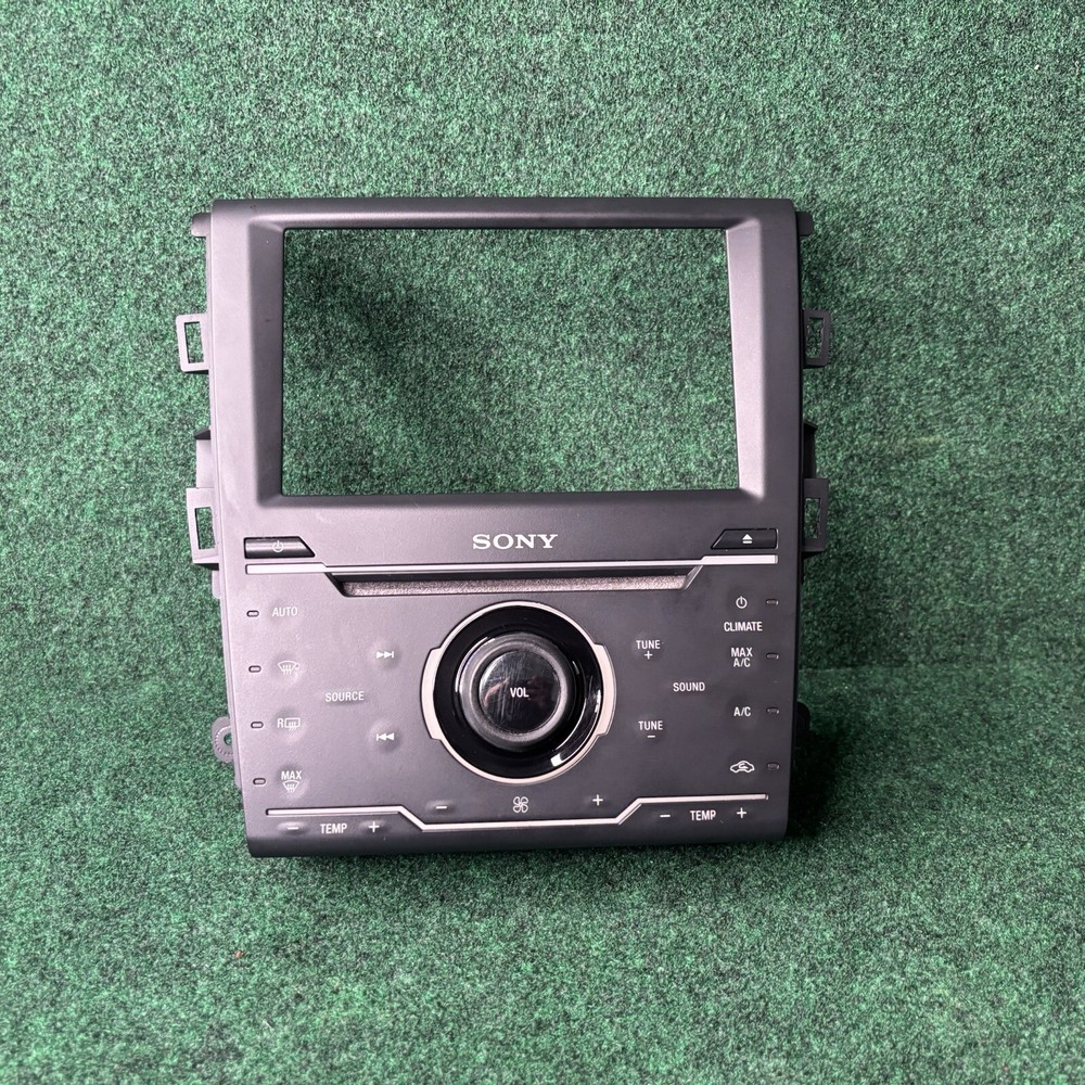 2013 Ford Fusion Sony Audio Temperature Control Panel ID DS7T18E245PK OEM LKQ