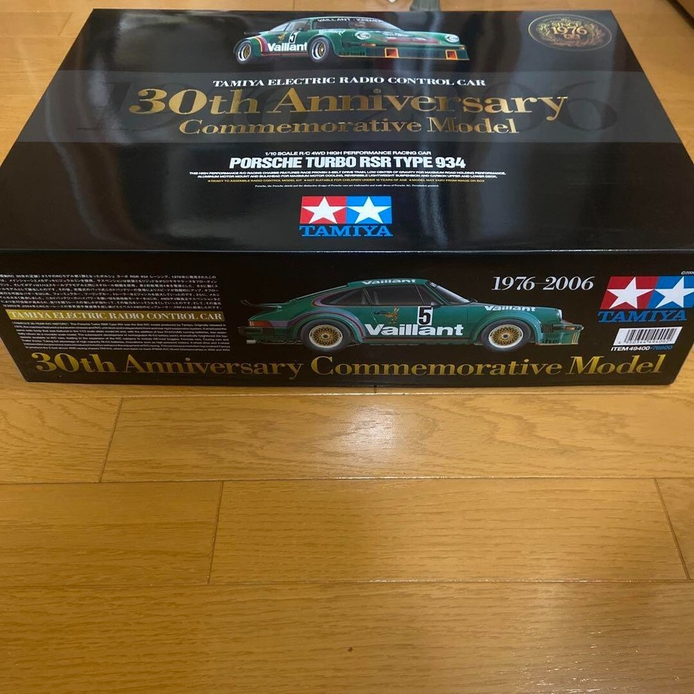 Tamiya 1/10 Porsche 934 Turbo RSR 30th Anniversary 4WD RC Car Unsealed Black