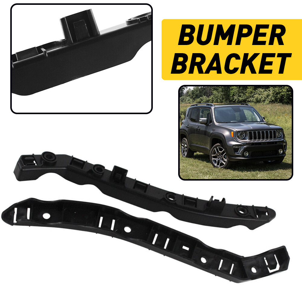 2* Para Jeep Renegade 2015-2023 Parachoques Lateral Derecho+Izquierdo Soportes Delanteros Accesorios