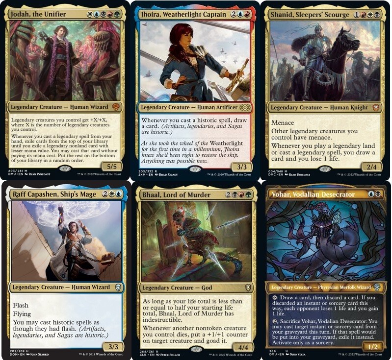 ***Custom Commander Deck ~ Legends ~ Jodah, the Unifier ~ 100 Card EDH Deck - NM