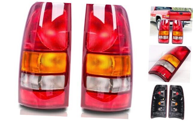Tail Light Assembly Compatible with Chevy 1999 2000 2001 2002 Tail Lights