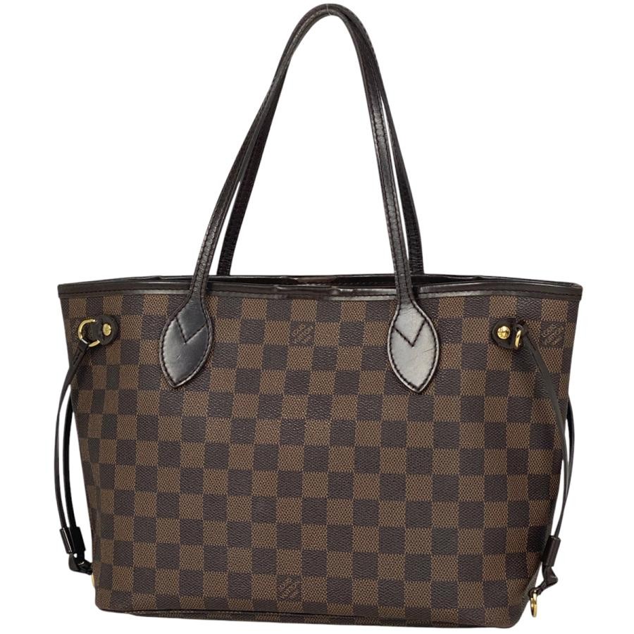 Louis Vuitton Neverfull PM Damier Brown Tote Bag N51109
