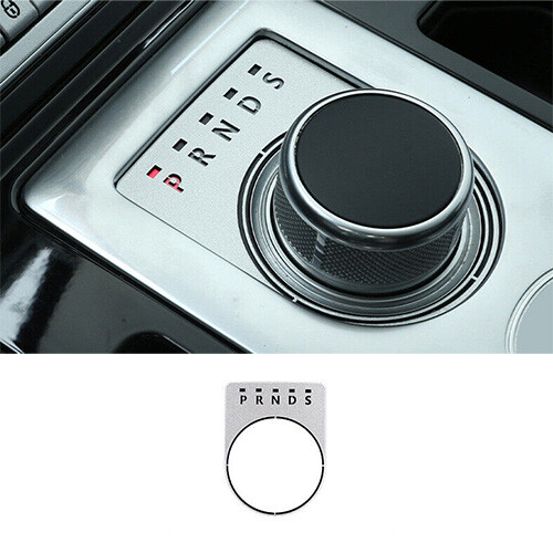 Frame Trim Console Gear Shift Silver Alloy For Land Rover Discovery 4 2013-16