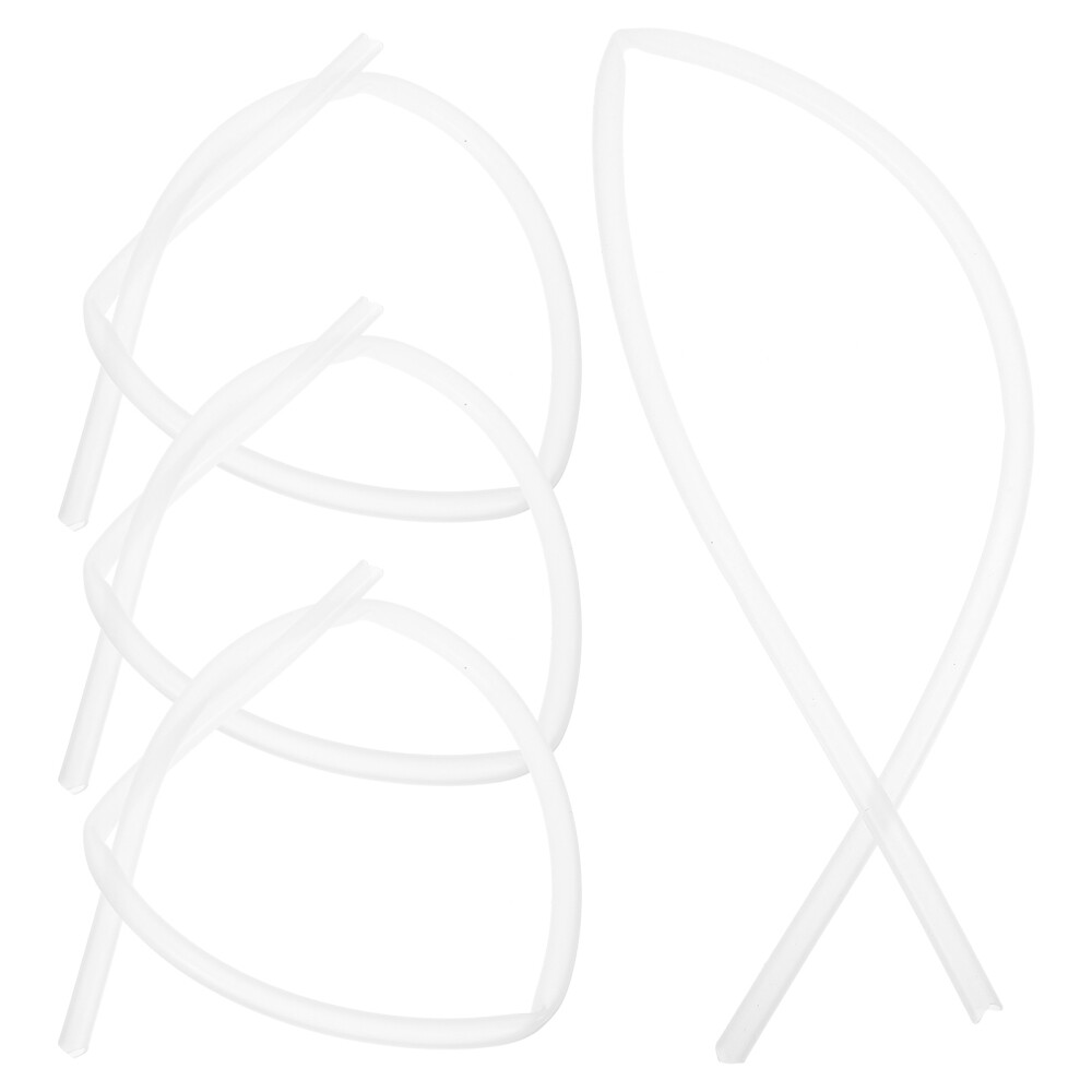 4pcs Water Pump Hose Silicone Tubing Hose Automatic Drinking Water Pump