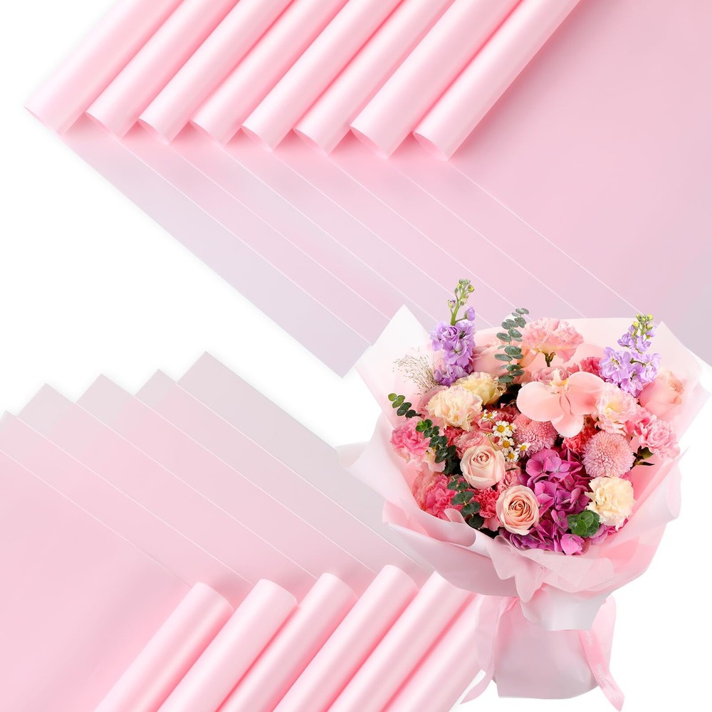 320 Sheets Flower Wrapping Paper Bulk Waterproof Floral Packaging Paper Sheet...