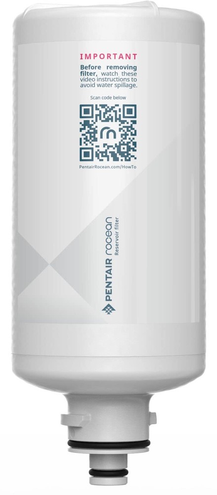Pentair Reservoir Replacement Filter Cartridge for Countertop Tap Water Filte...
