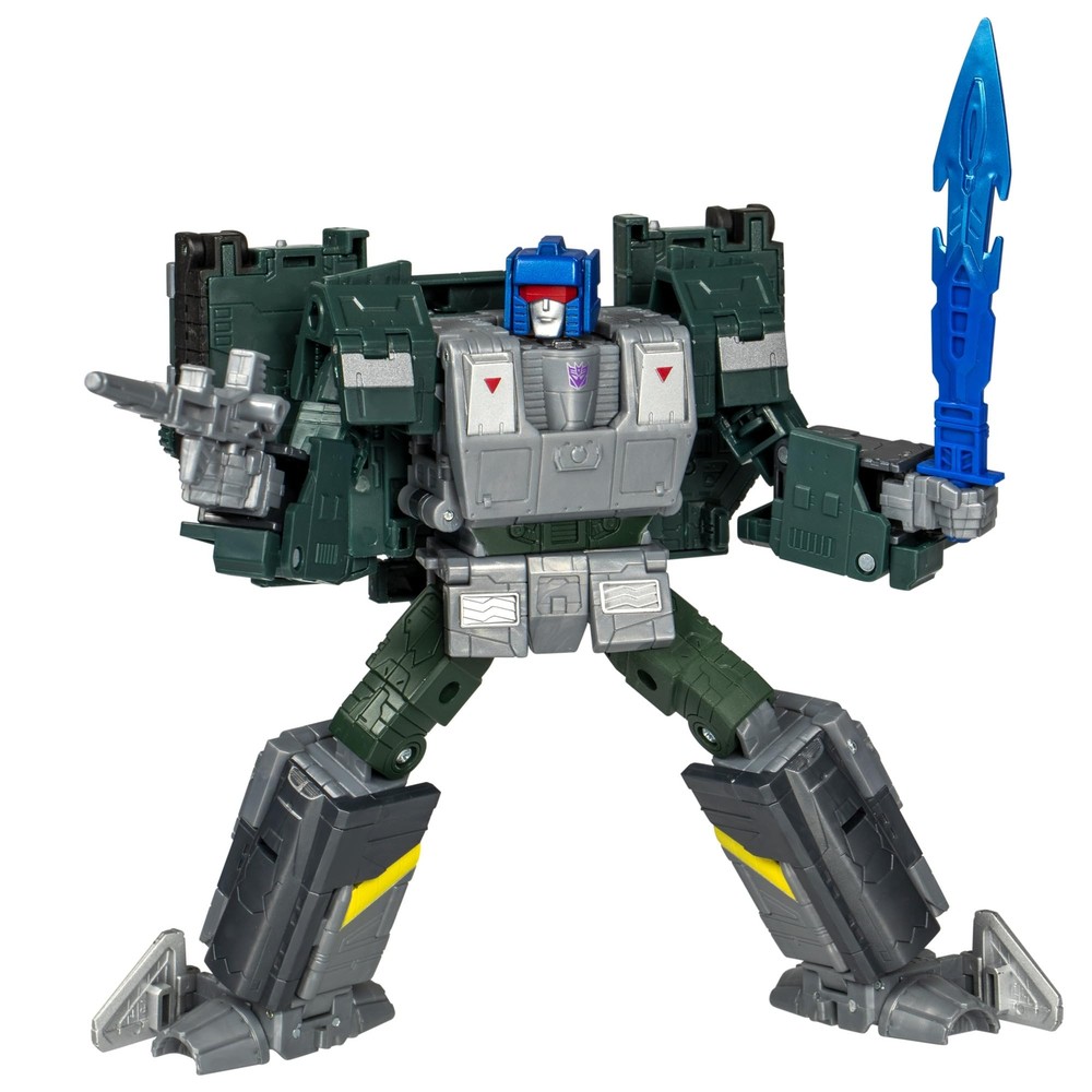 Legacy United Leader Overcharge 7.5-inch Convertible Robot Action Figure for Boys and Girls  