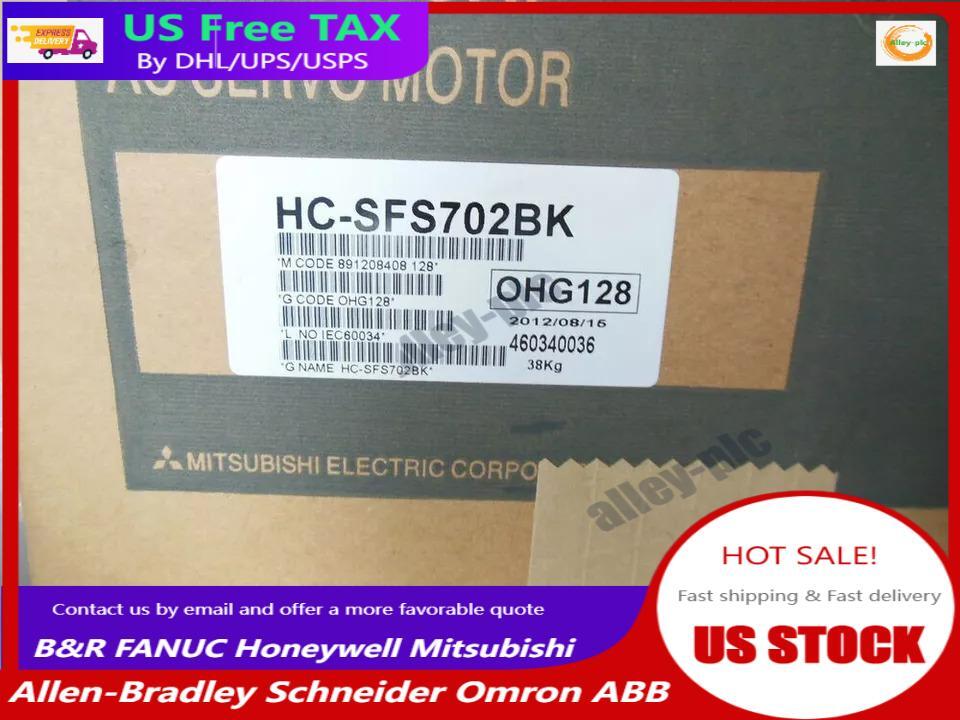 1PC New Mitsubishi HC-SFS702BK Servo Motor HC-SFS702BK In Box Expedited Shipping