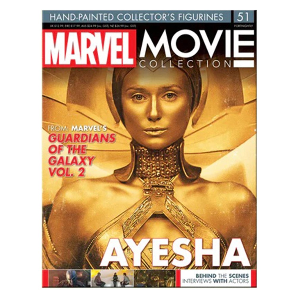 Eaglemoss Marvel Movie Ayesha Figure Magazine Issue 51