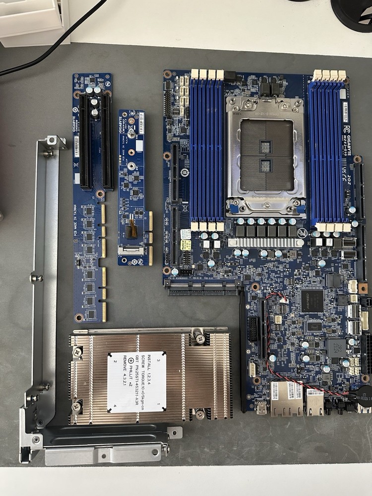 Gigabyte E152-ZE0 Edge Server Motherboard (Has 1 Pin Bent) As-Is With Others