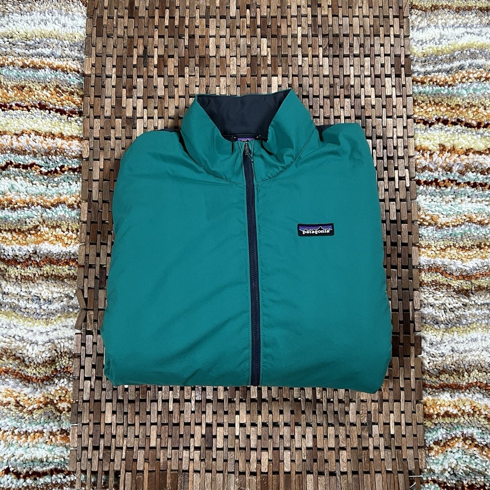 Patagonia Nano Air Airshed Thermal Puffer Jacket Green Forge Grey Men’s Large L