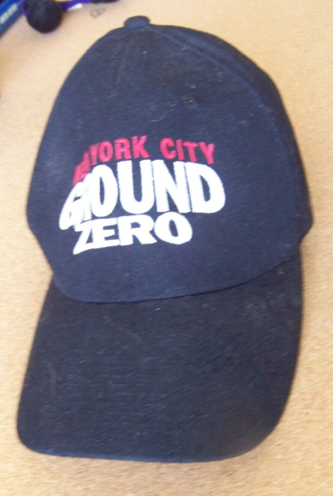 New York City Ground Zero hat cap adult adjustable hook & loop baseball style