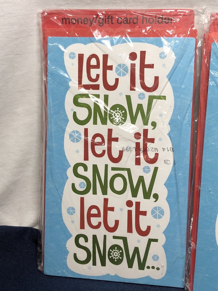 6-Pack American Greetings Christmas Gift Card Holders with Money Pockets  -image