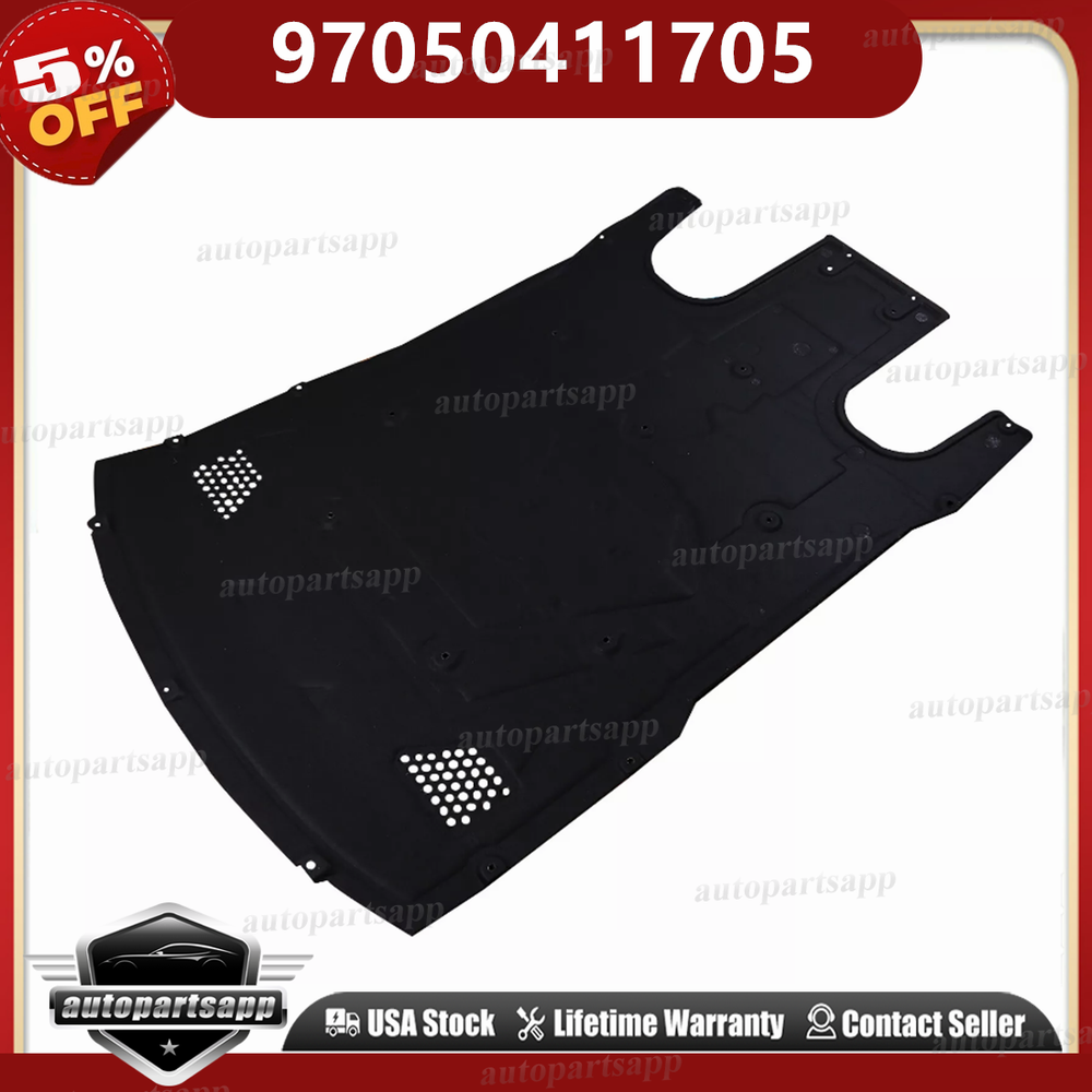 For Porsche Panamera 10-16 Under Engine Radiator Splash Shield Cover 97050411705