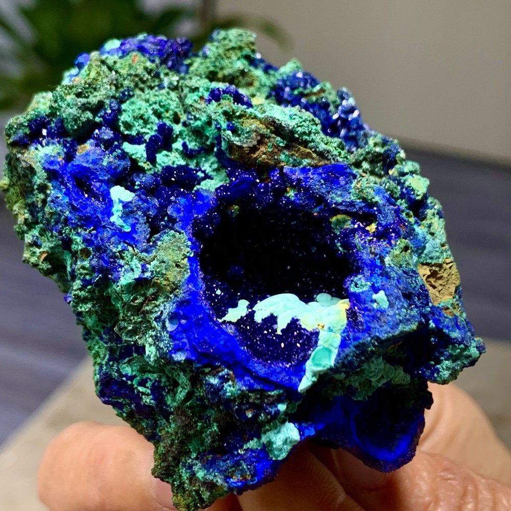 241G BEST NATURAL Azurite/Malachite crystal minerals specimens