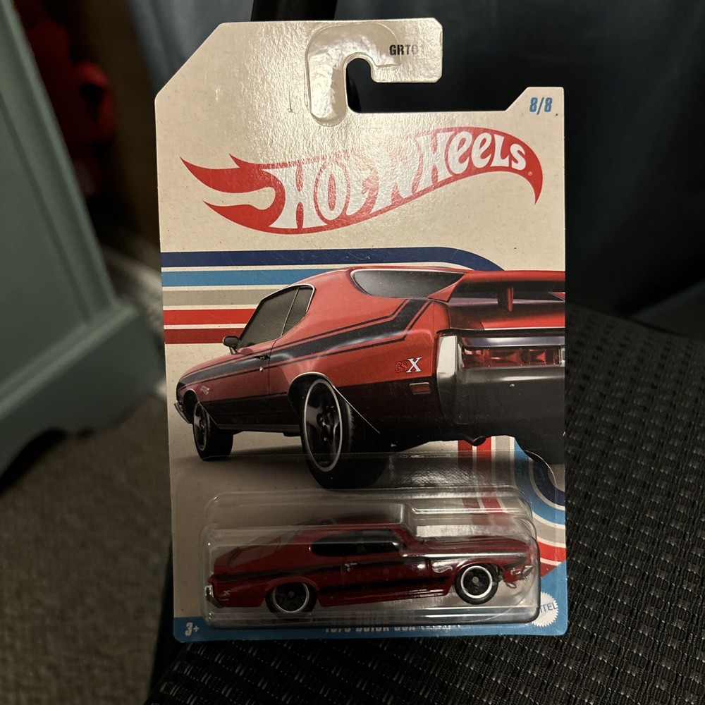 2023 Hot Wheels Vintage American Muscle 1970 Buick GSX Red 8/8 Car