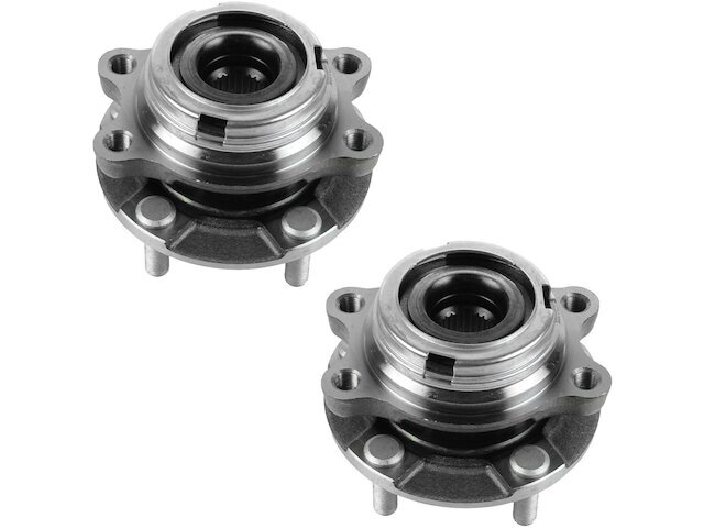 Front TRQ Wheel Hub and Bearing Kit fits Infiniti Q40 2015 AWD 34CFNB