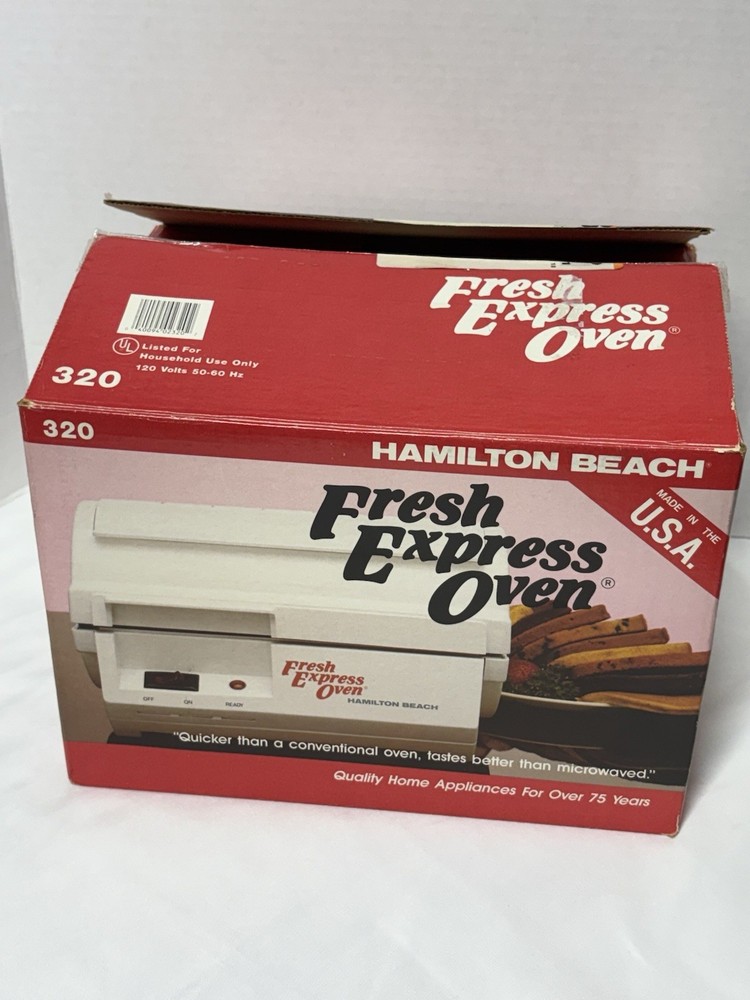 Vintage Hamilton Beach Fresh Express Oven - New, Open Box