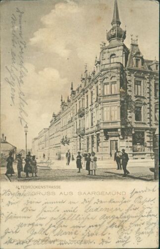 Ansichtskarte Saargemünd Altebrückenstrasse 1900  (Nr.9047)
