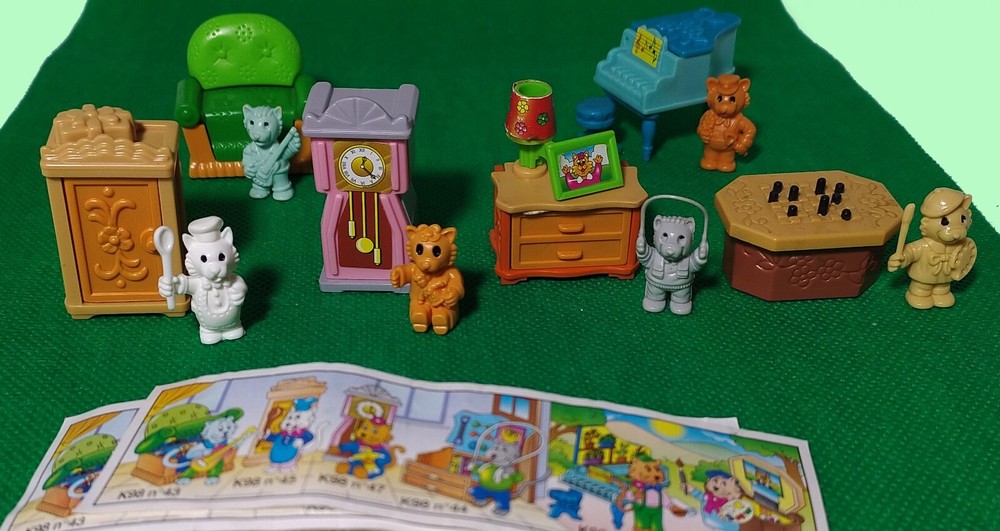 KINDER SURPRISE  Cats inventory 1997 #1280